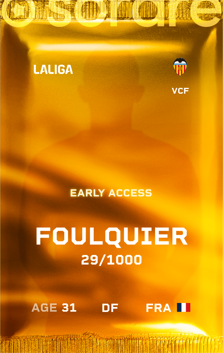 Dimitri Foulquier 2024-25 • Limited 29/1000