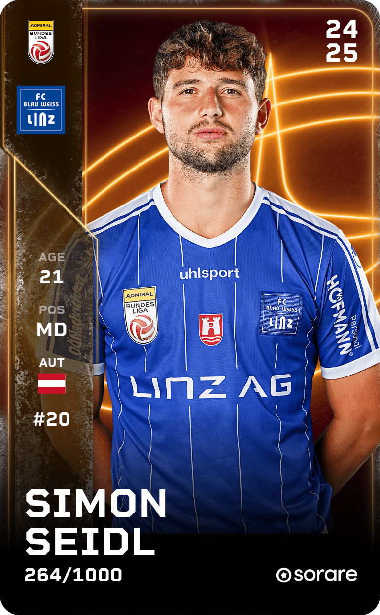 Simon Seidl 2024-25 • Limited 264/1000