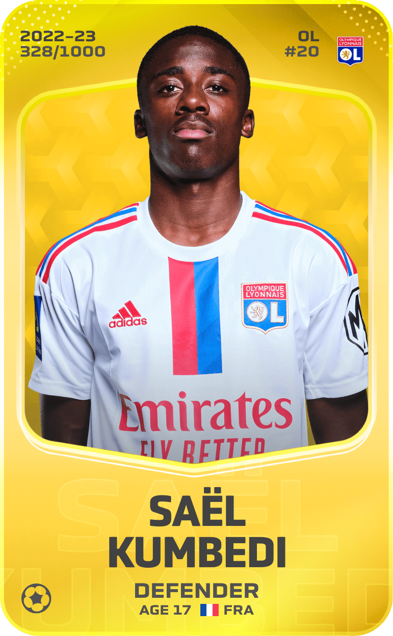 Saël Kumbedi 2022-23 • Limited 328/1000