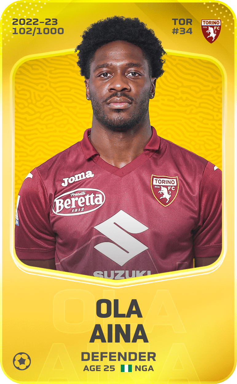 Ola Aina 2022-23 • Limited 102/1000