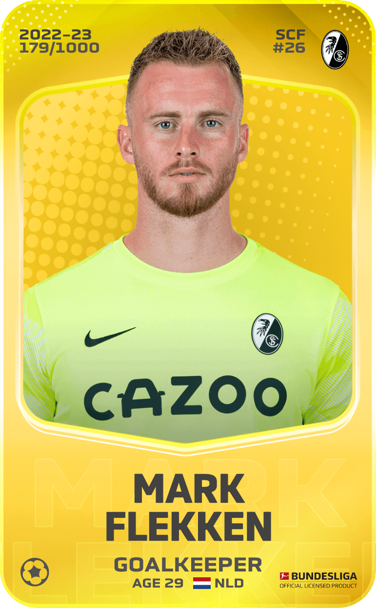 Mark Flekken 2022-23 • Limited 179/1000