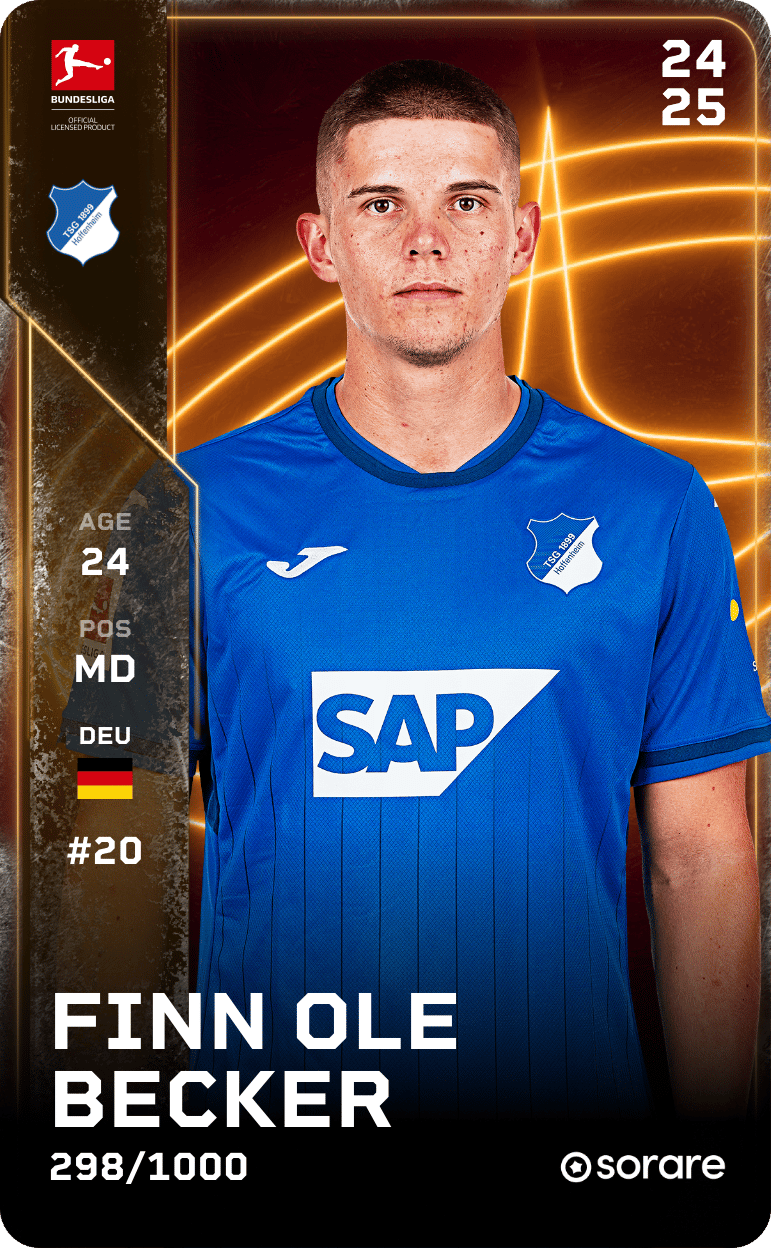 Finn Ole Becker 2024-25 • Limited 298/1000