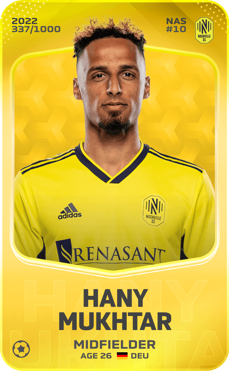 Hany Mukhtar 2022-23 • Limited 337/1000