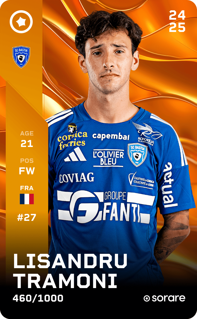 Lisandru Tramoni 2024-25 • Limited 460/1000