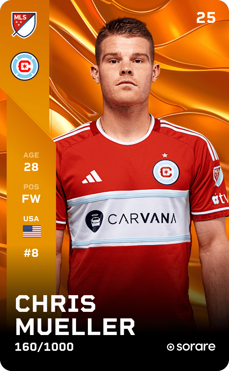 Chris Mueller 2025-26 • Limited 160/1000