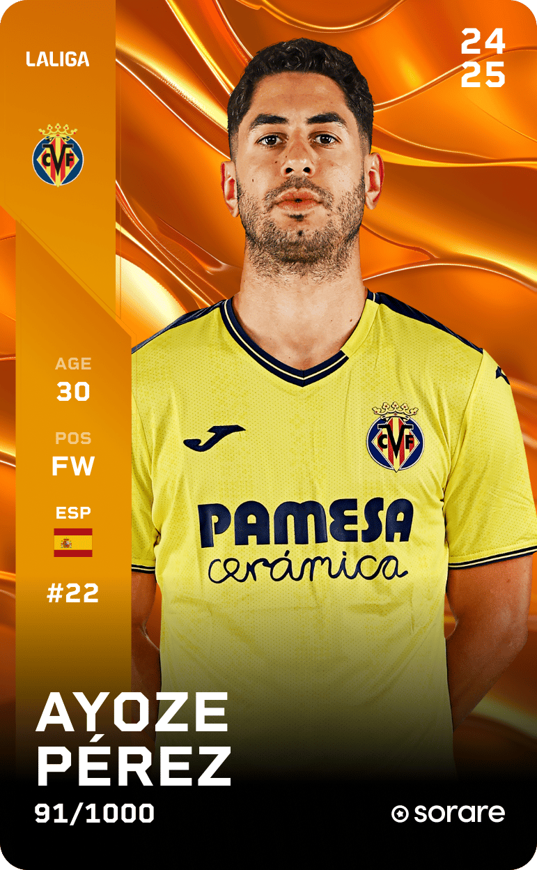 Ayoze Pérez 2024-25 • Limited 91/1000