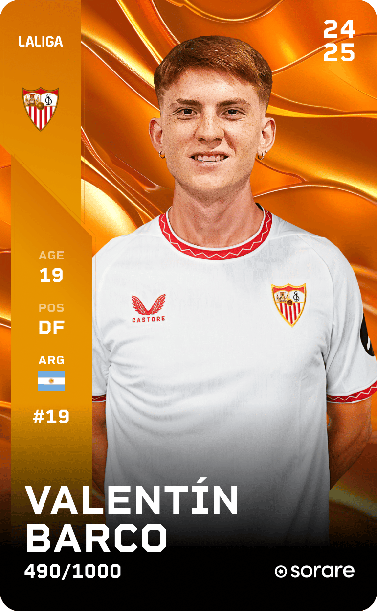 Valentín Barco 2024-25 • Limited 490/1000