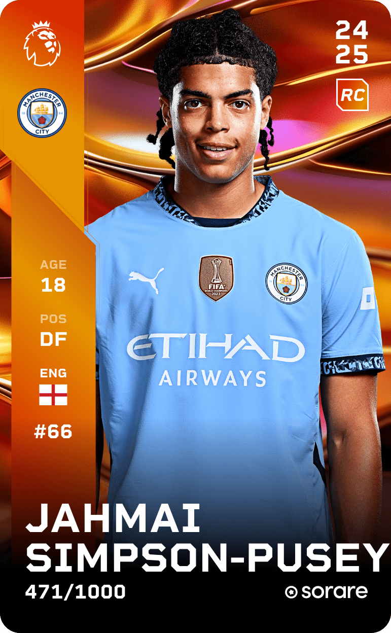 Jahmai Simpson-Pusey 2024-25 • Limited 471/1000
