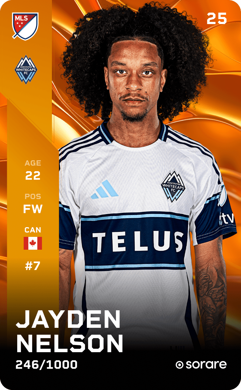 Jayden Nelson 2025-26 • Limited 246/1000