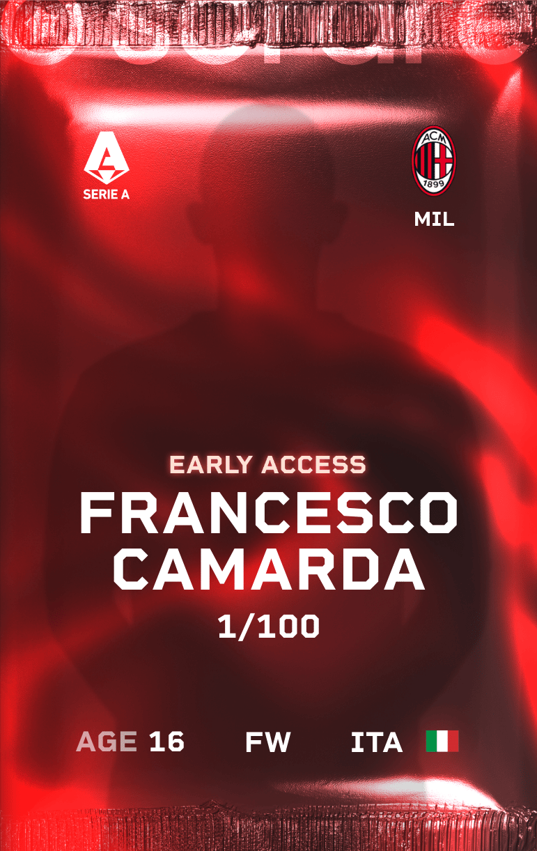 Francesco Camarda 2024-25 • Rare 1/100