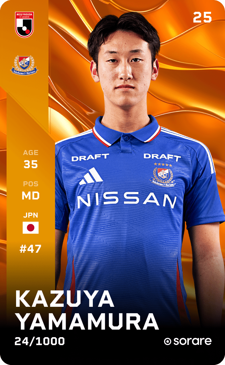 Kazuya Yamamura 2025-26 • Limited 24/1000