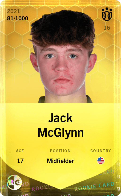 Jack McGlynn 2021-22 • Limited 81/1000
