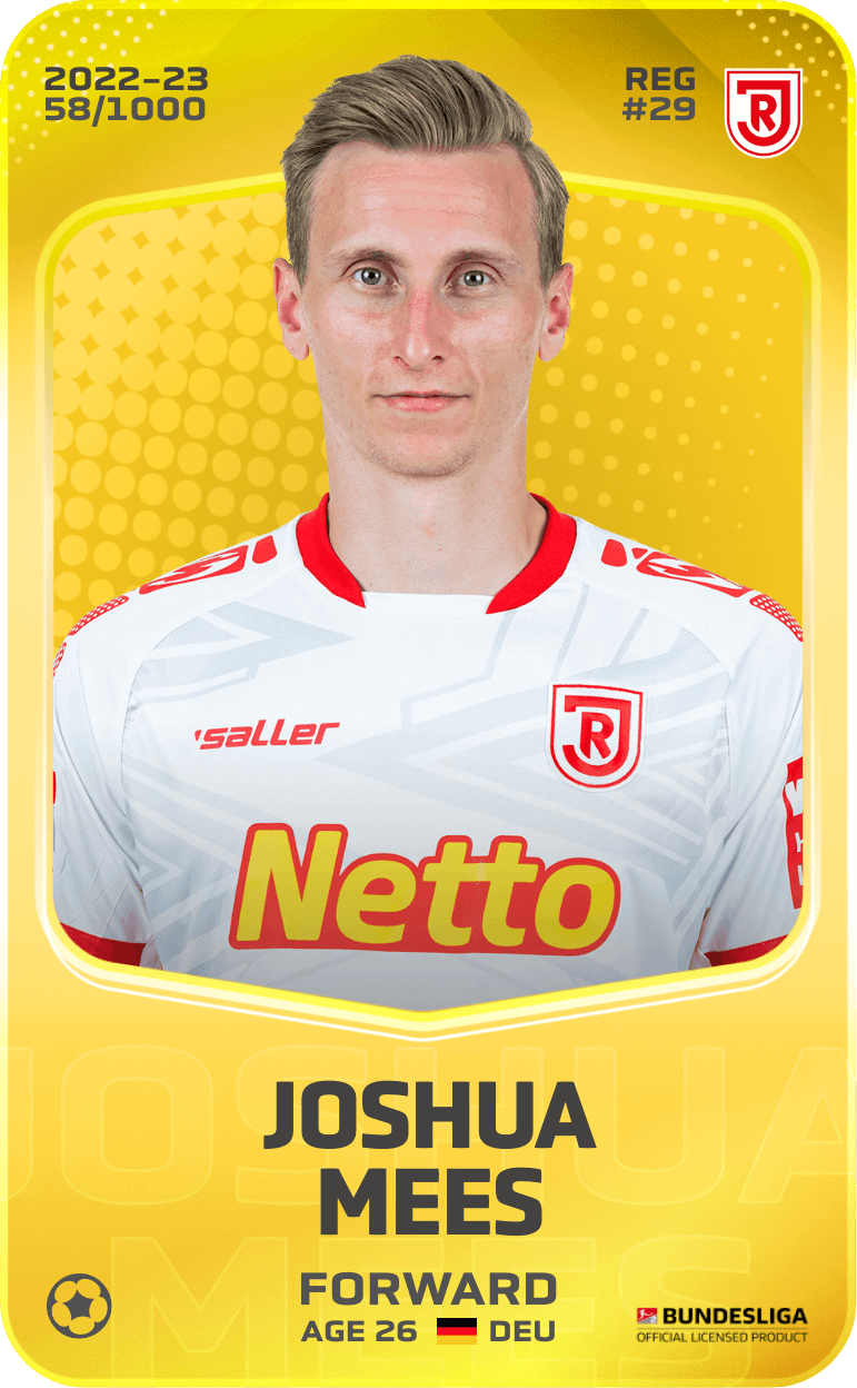 Joshua Mees 2022-23 • Limited 58/1000