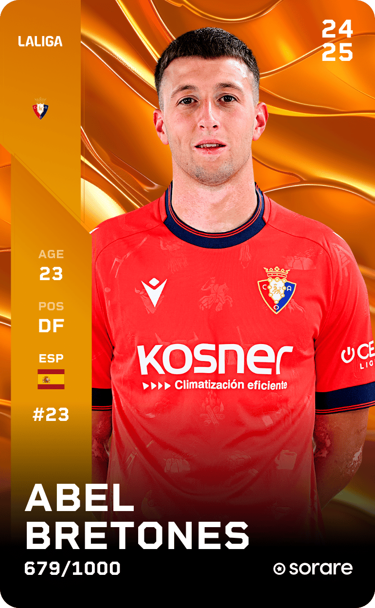 Abel Bretones 2024-25 • Limited 679/1000