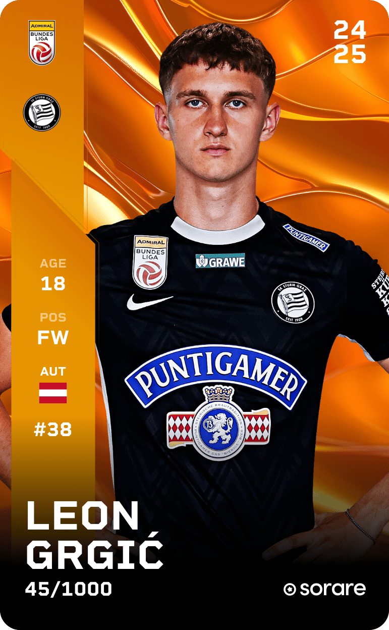 Leon Grgić 2024-25 • Limited 45/1000