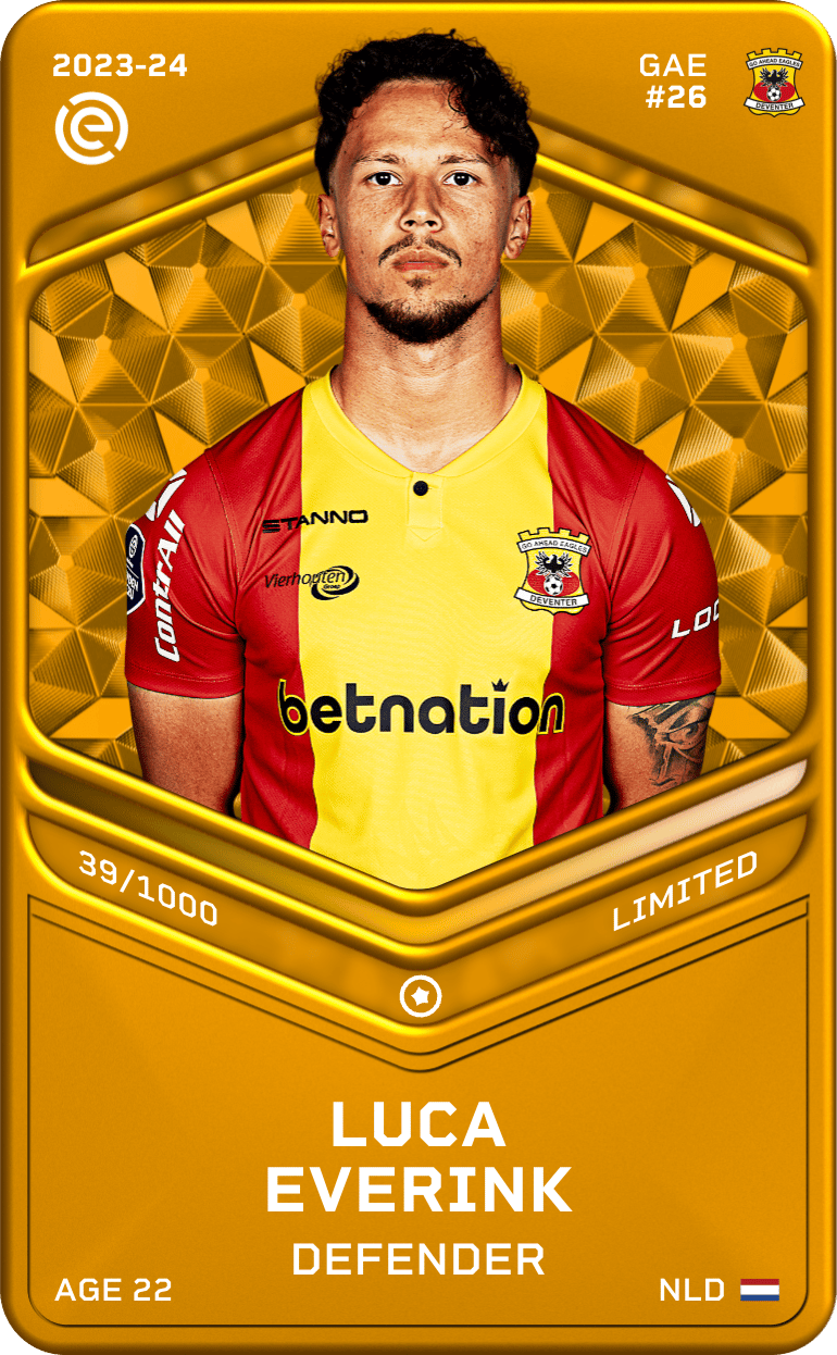 Luca Everink 2023-24 • Limited 39/1000