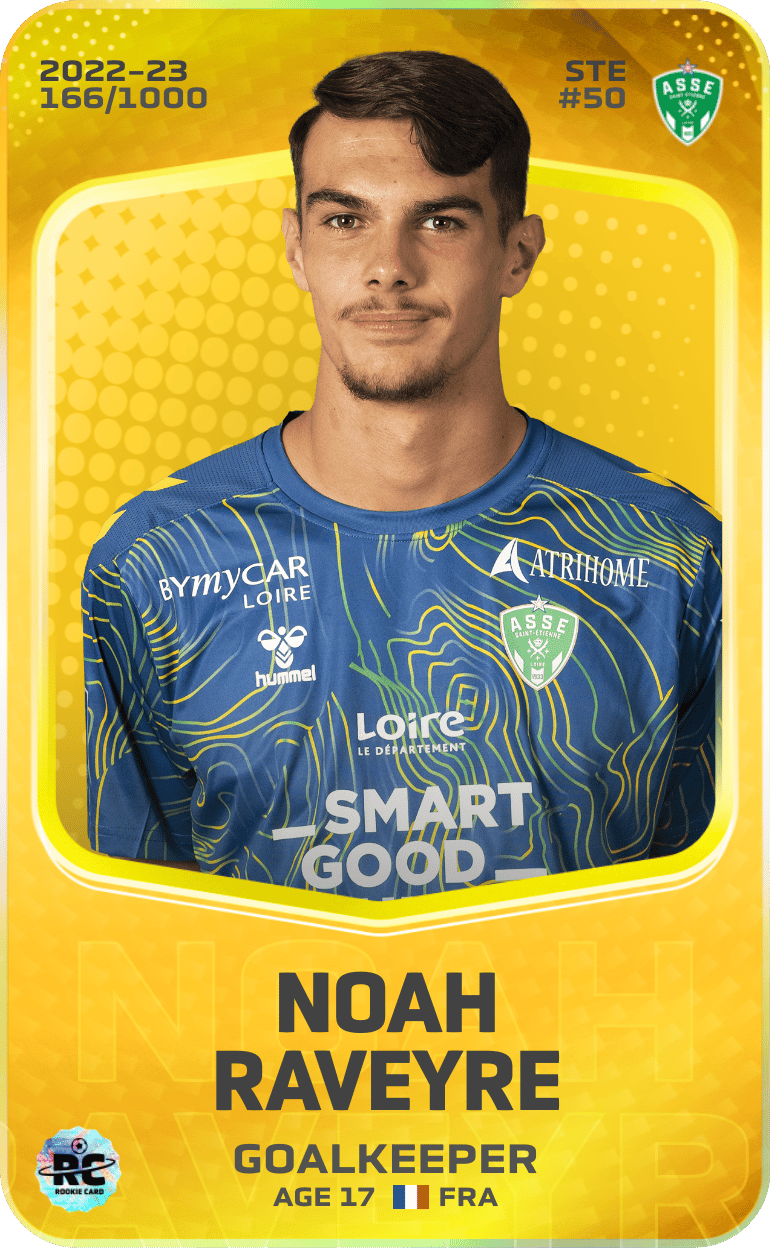 Noah Raveyre 2022-23 • Limited 166/1000