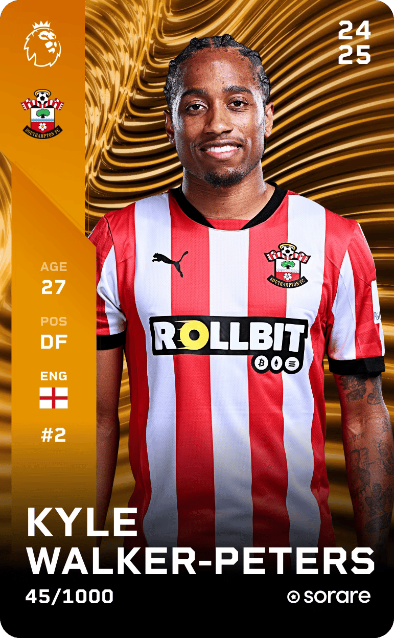 Kyle Walker-Peters 2024-25 • Limited 45/1000