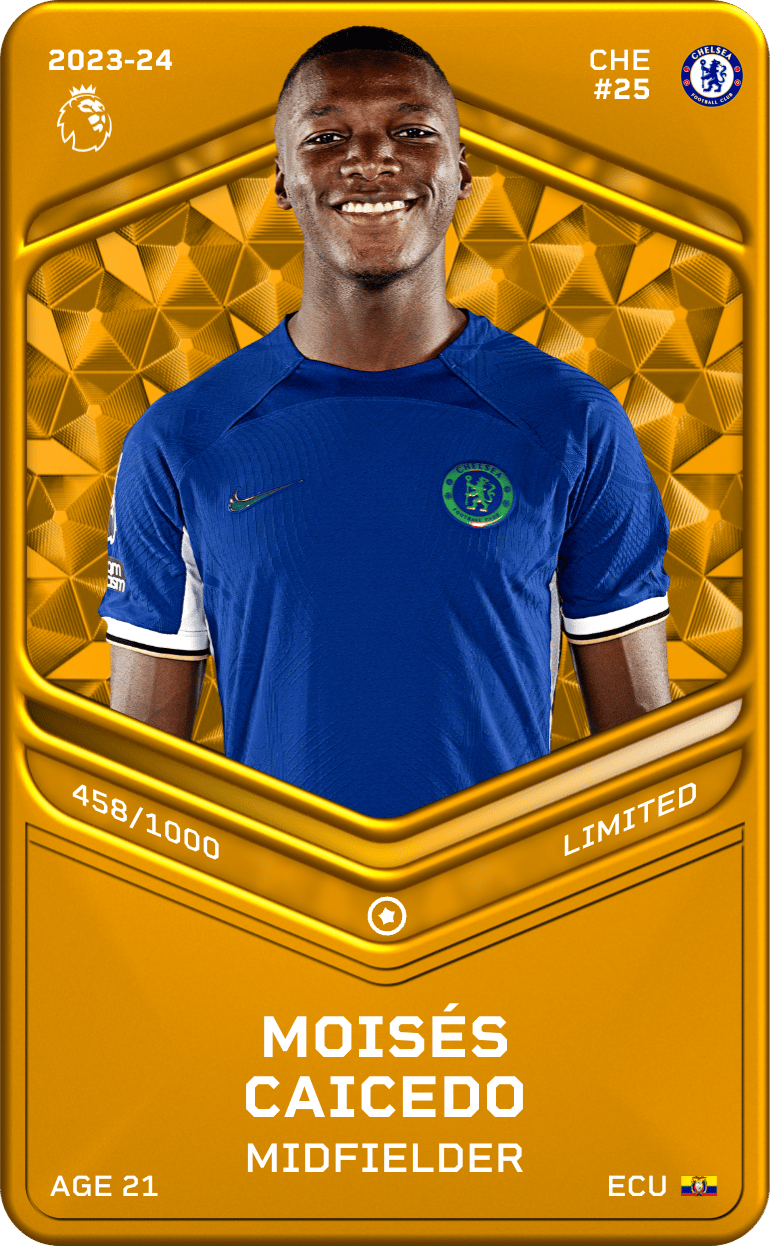 Moisés Caicedo 2023-24 • Limited 458/1000