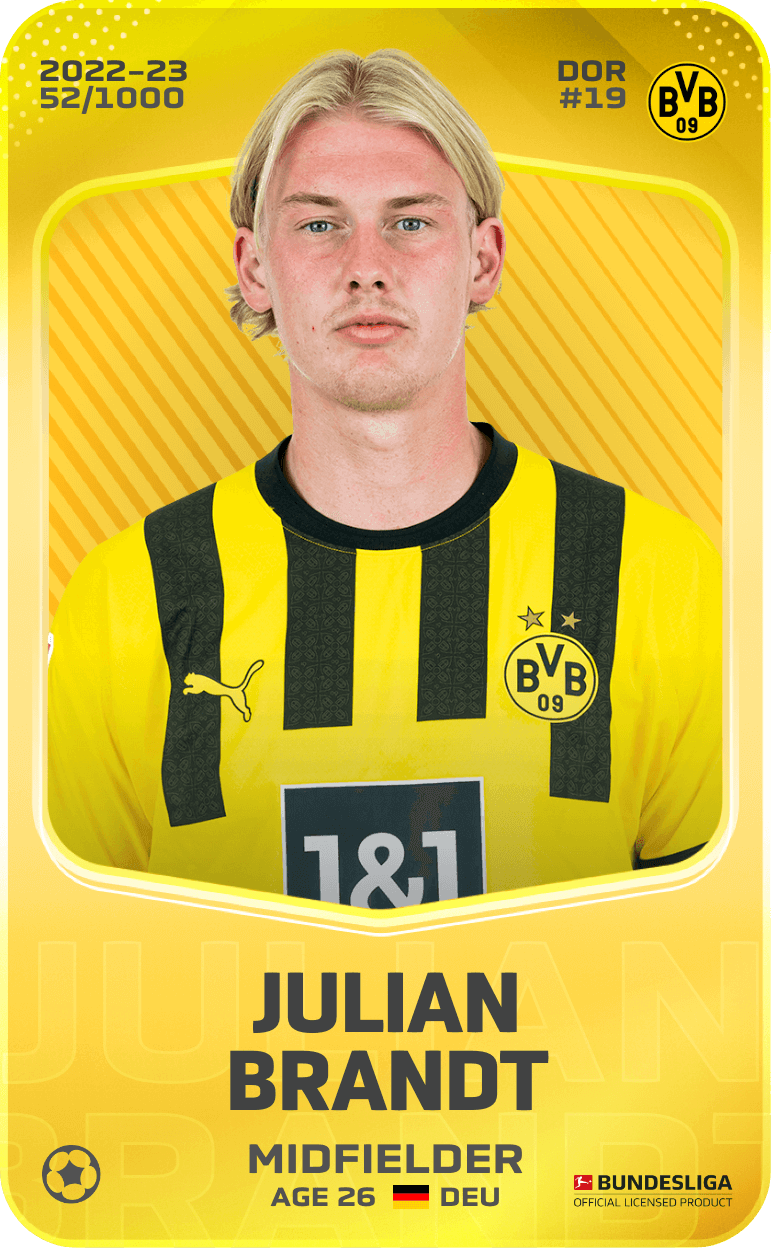 Julian Brandt 2022-23 • Limited 52/1000