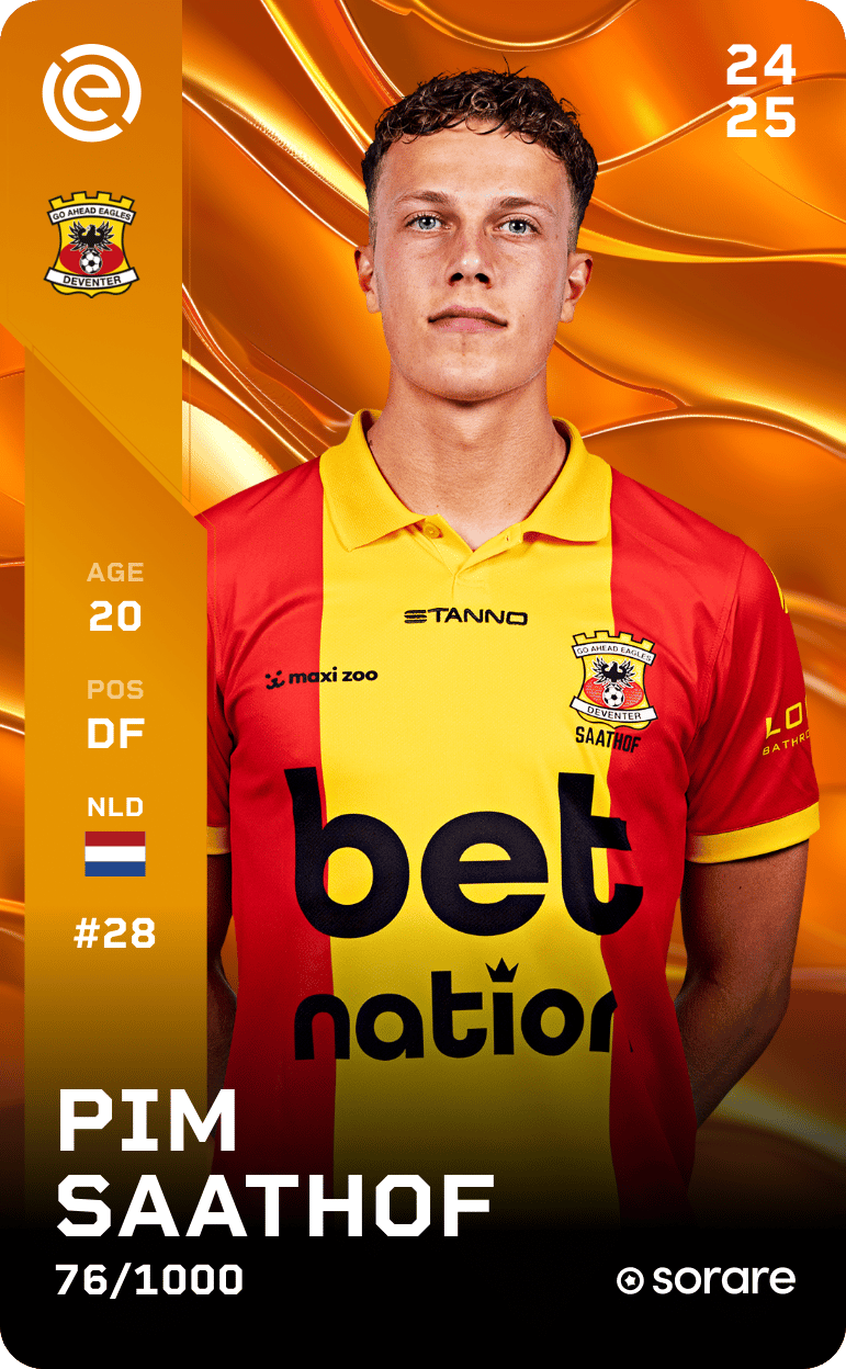 Pim Saathof 2024-25 • Limited 76/1000