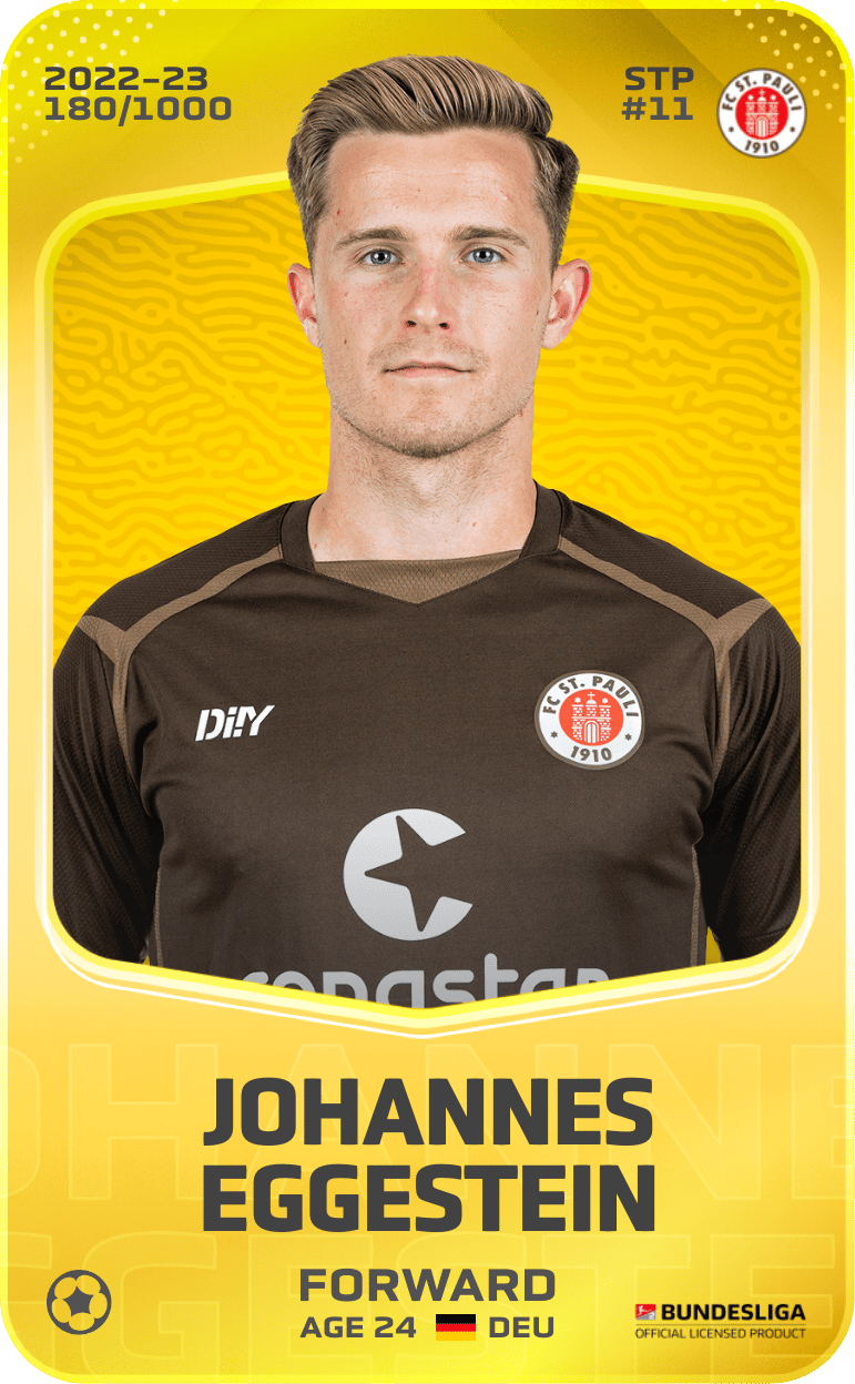 Johannes Eggestein 2022-23 • Limited 180/1000