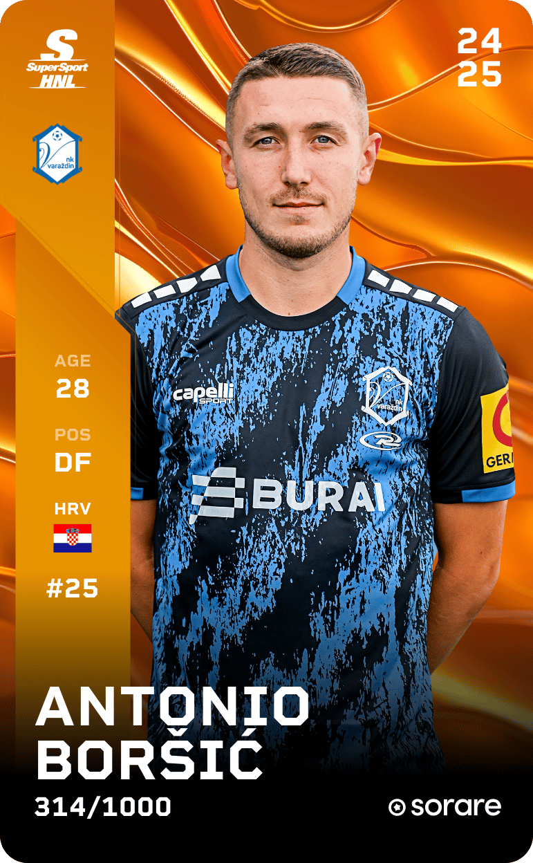 Antonio Boršić 2024-25 • Limited 314/1000