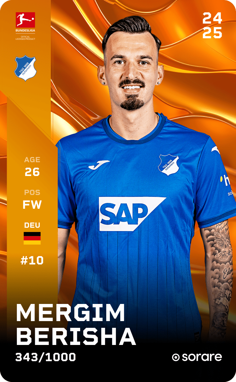 Mergim Berisha 2024-25 • Limited 343/1000