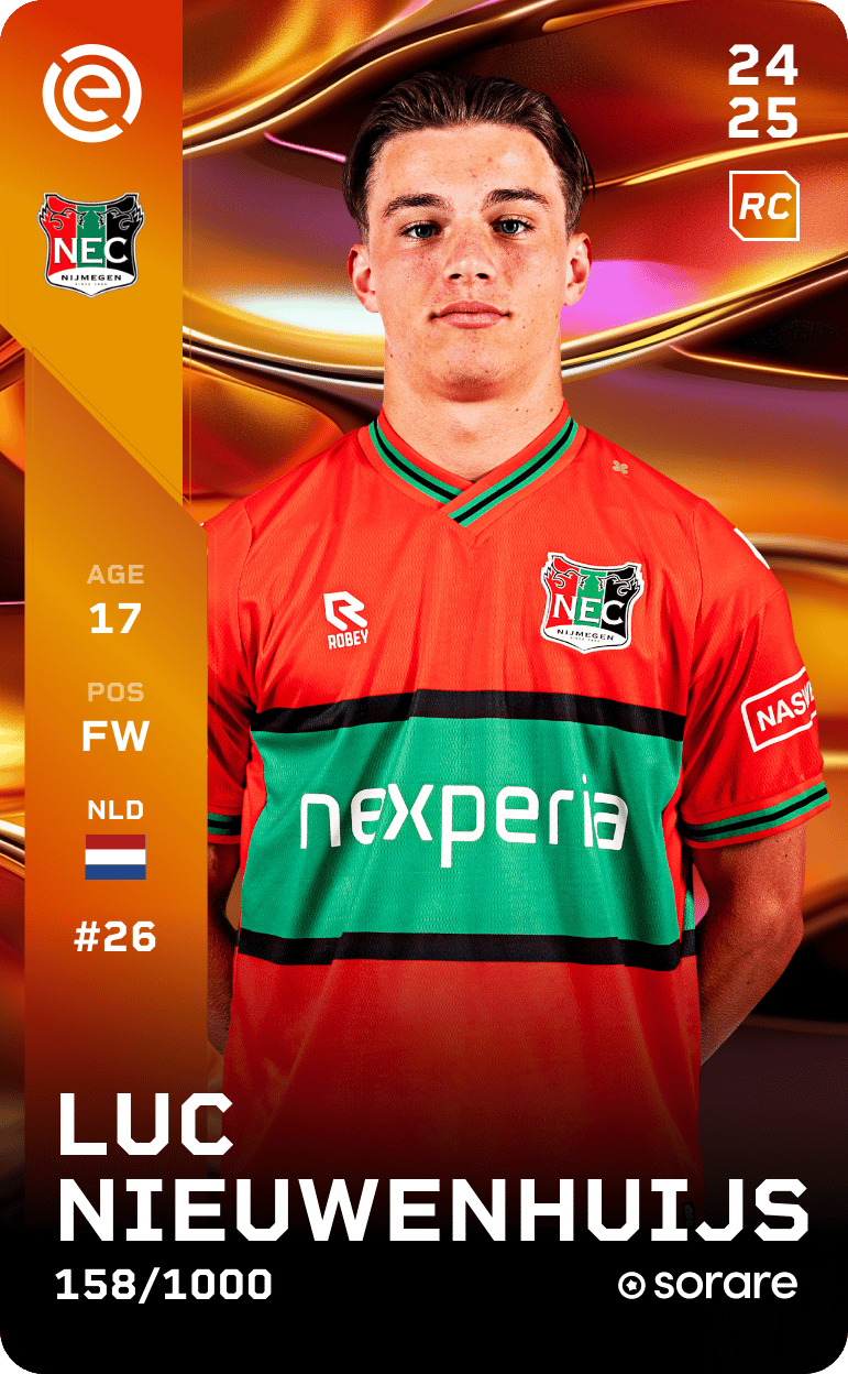 Luc Nieuwenhuijs 2024-25 • Limited 158/1000