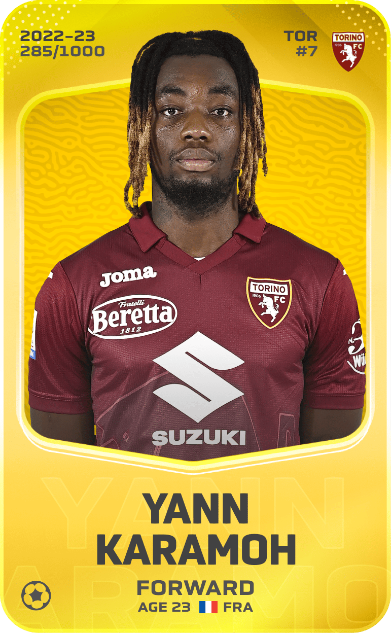 Yann Karamoh 2022-23 • Limited 285/1000