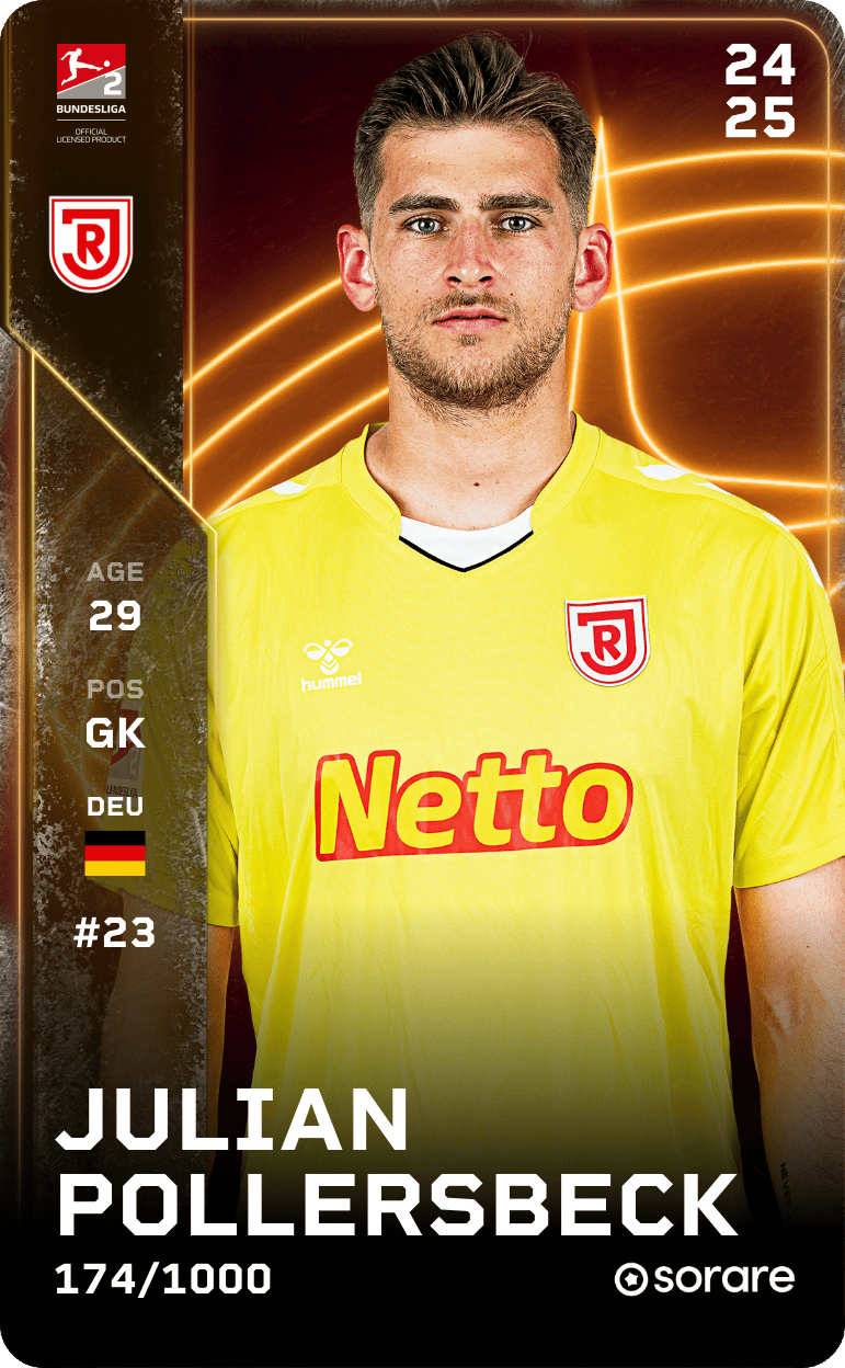 Julian Pollersbeck 2024-25 • Limited 174/1000