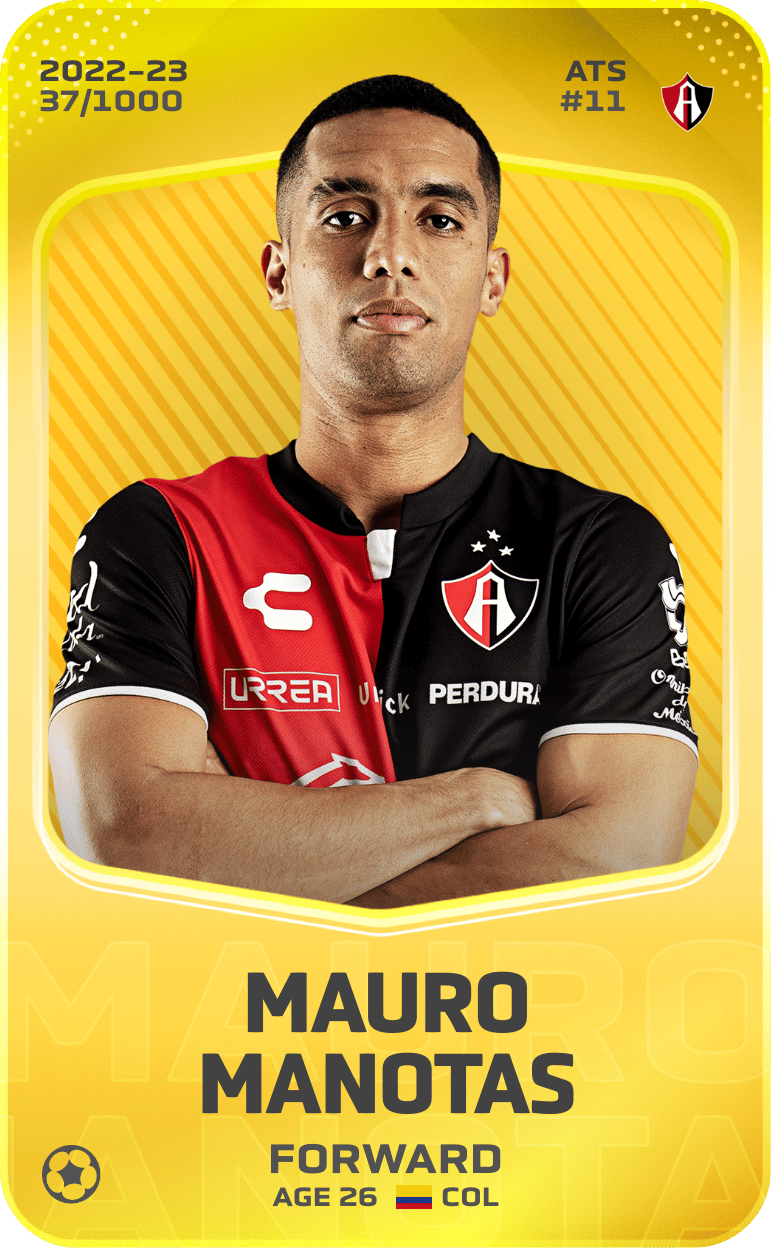 Mauro Manotas 2022-23 • Limited 37/1000