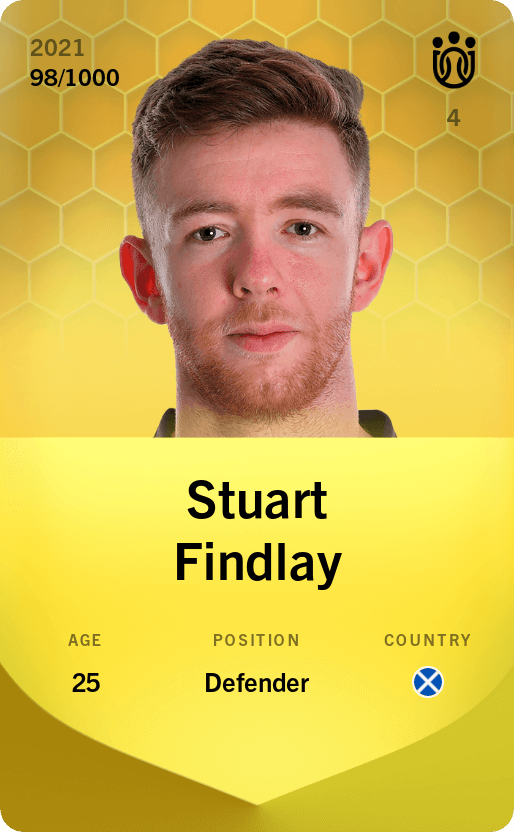 Stuart Findlay 2021-22 • Limited 98/1000