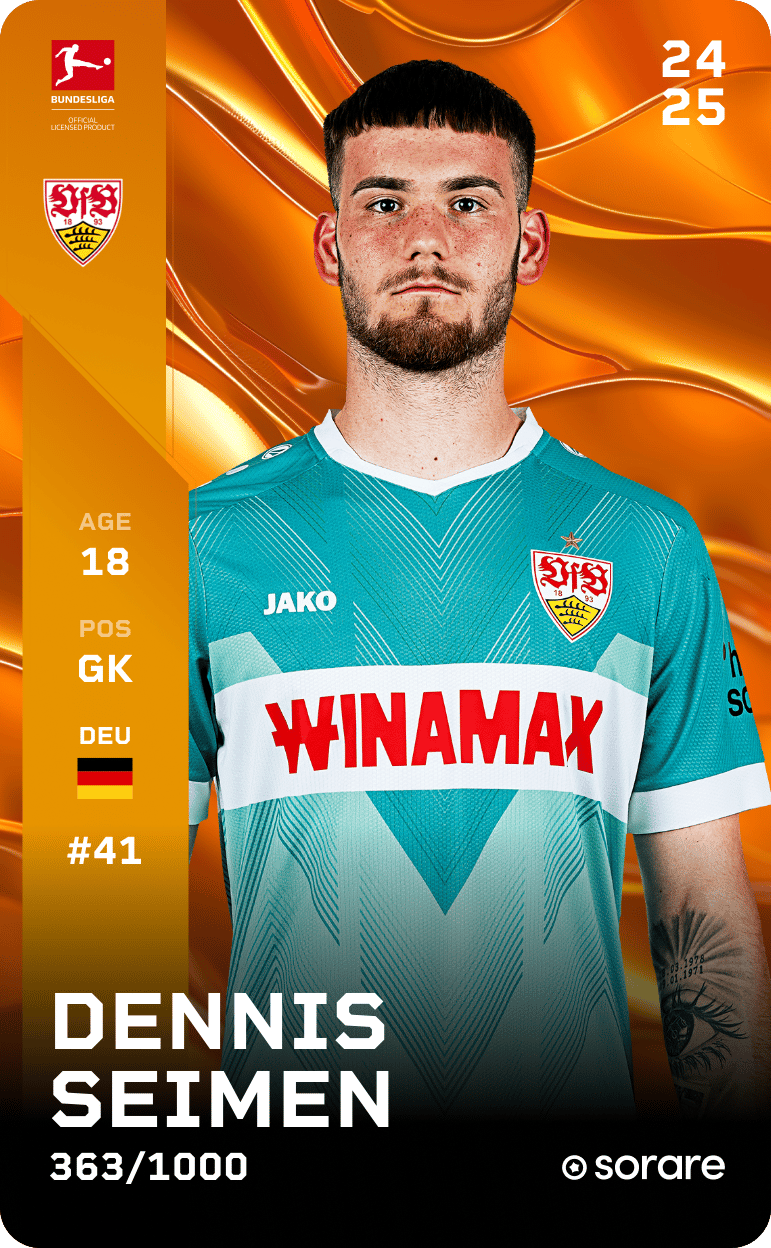 Dennis Seimen 2024-25 • Limited 363/1000