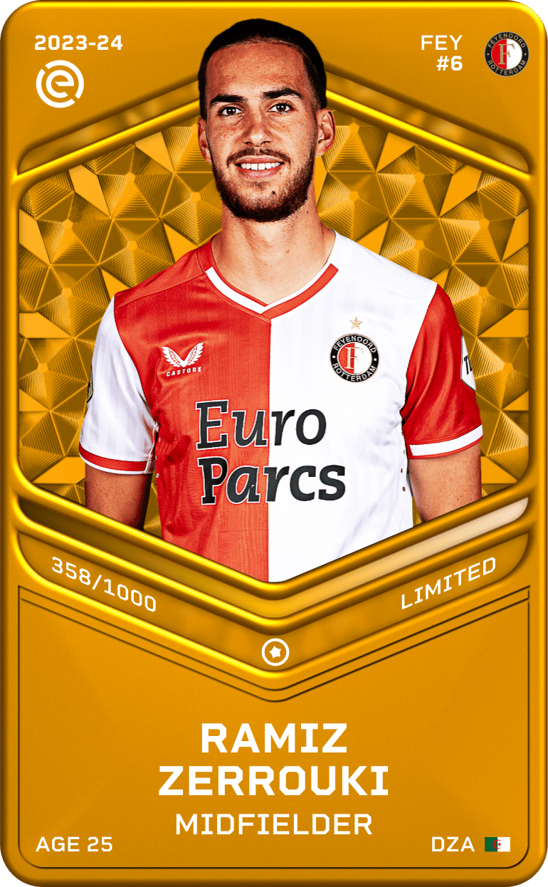 Ramiz Zerrouki 2023-24 • Limited 358/1000
