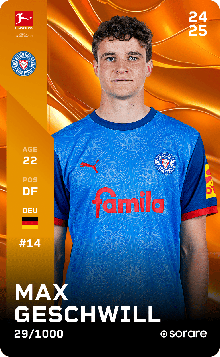 Max Geschwill 2024-25 • Limited 29/1000