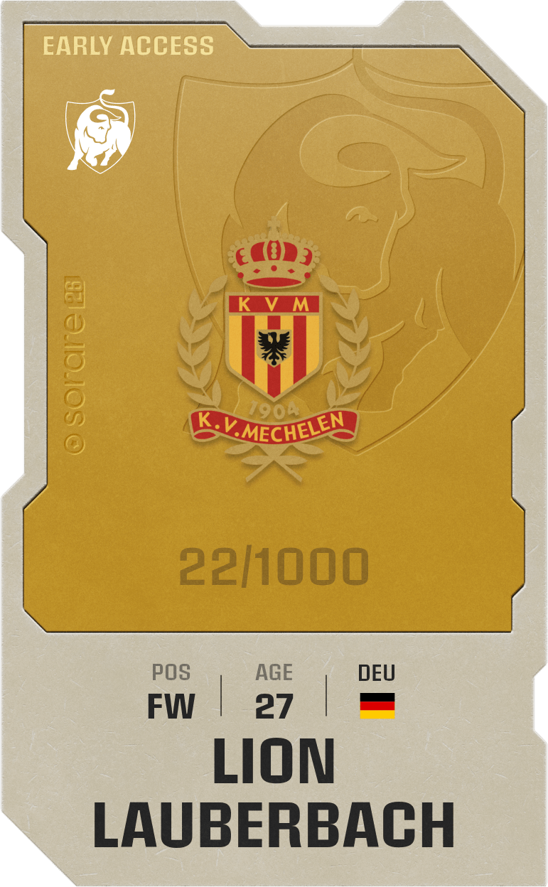 Lion Lauberbach 2025-26 • Limited 22/1000