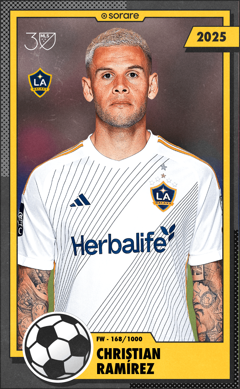 Christian Ramírez 2025-26 • Limited 168/1000
