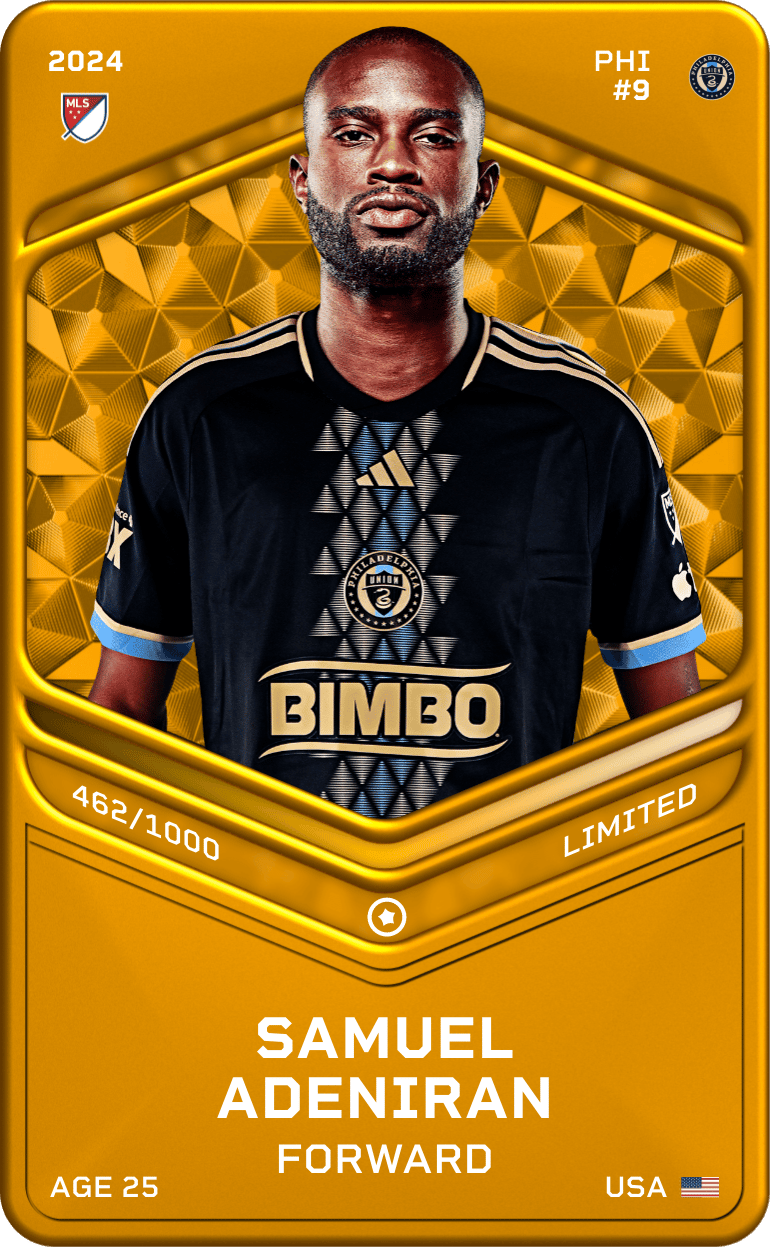 Samuel Adeniran 2024-25 • Limited 462/1000