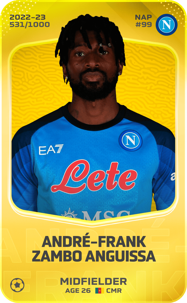 André-Frank Zambo Anguissa 2022-23 • Limited 531/1000