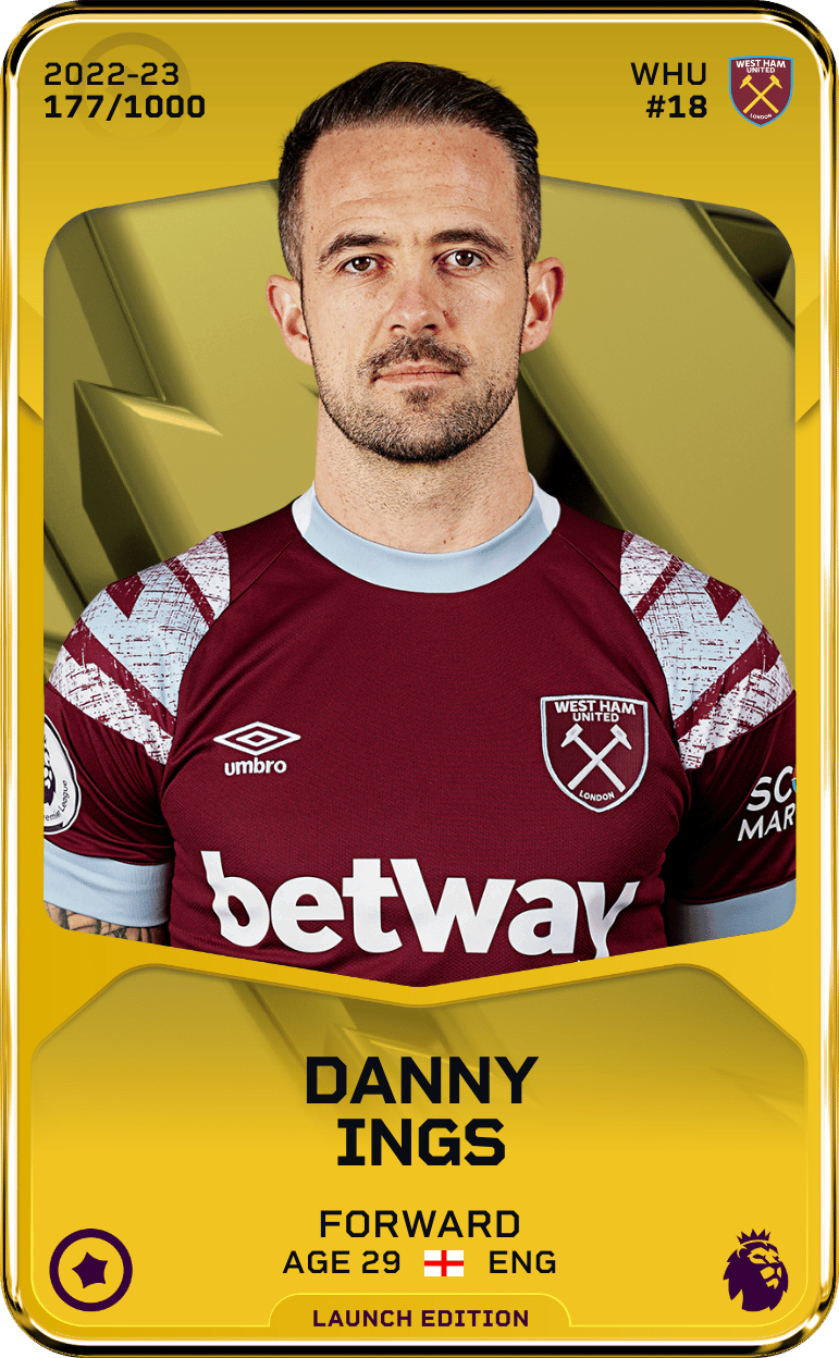 Danny Ings 2022-23 • Limited 177/1000