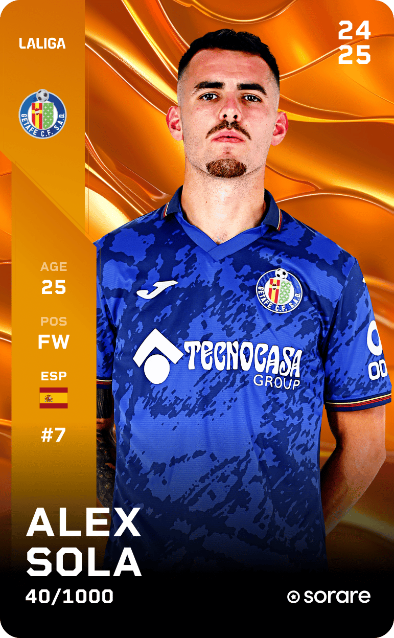 Alex Sola 2024-25 • Limited 40/1000