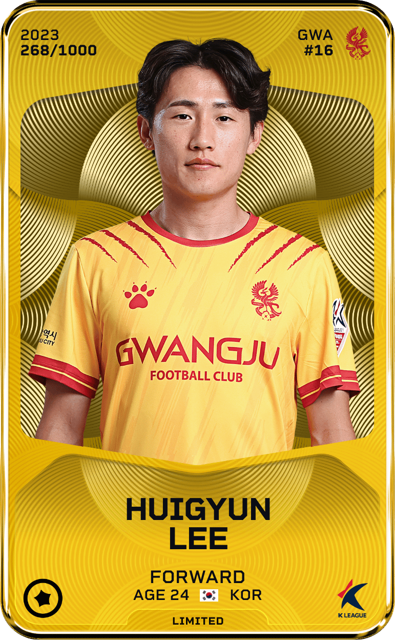Huigyun LEE 2023-24 • Limited 268/1000