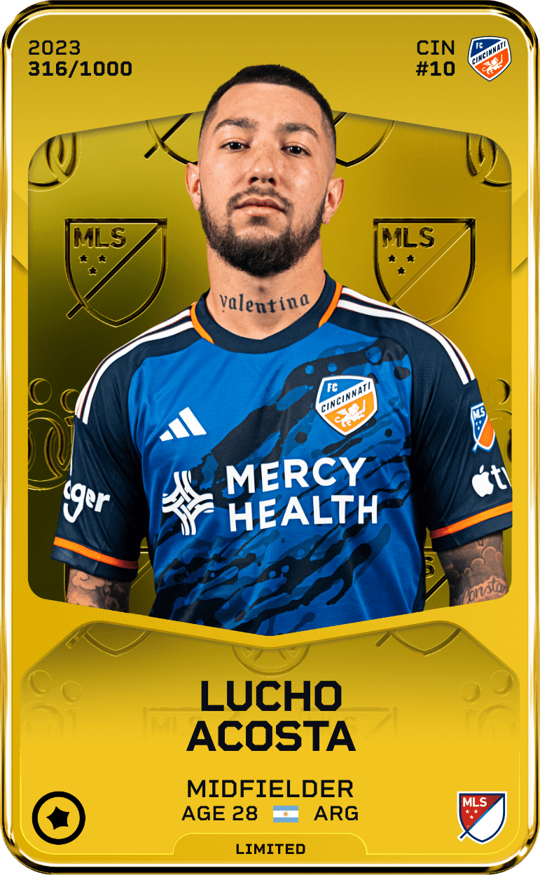 Lucho Acosta  2023-24 • Limited 316/1000
