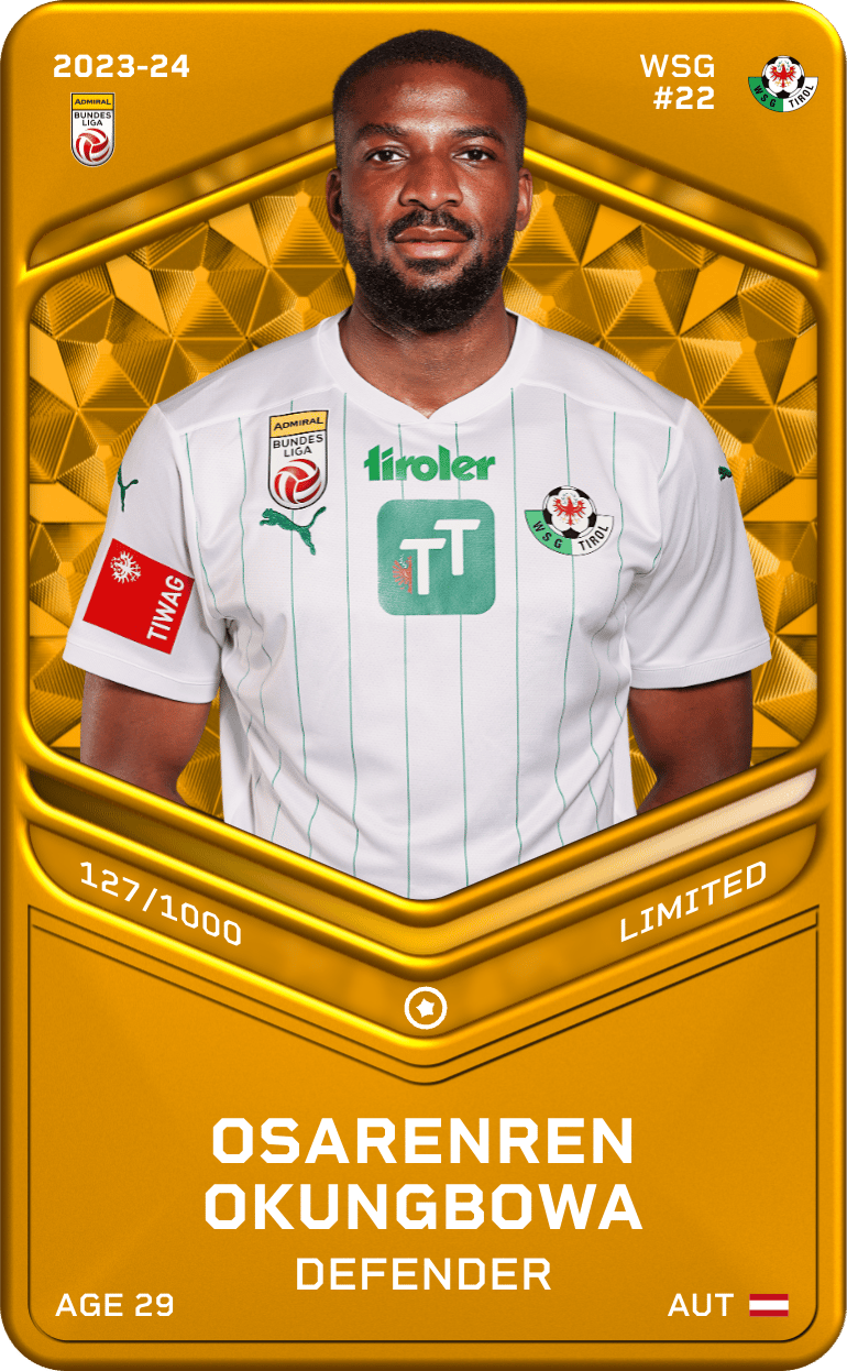 Osarenren Okungbowa 2023-24 • Limited 127/1000