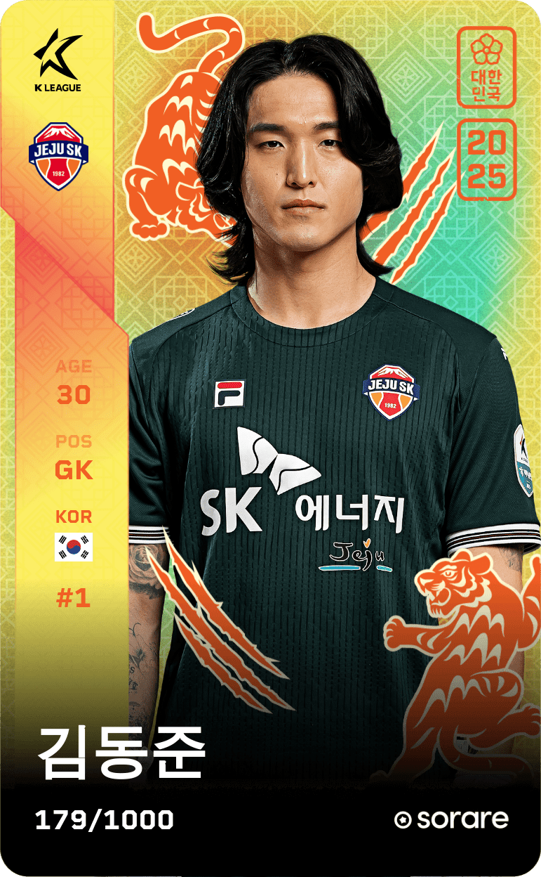 Kim Dong-Jun 2025-26 • Limited 179/1000