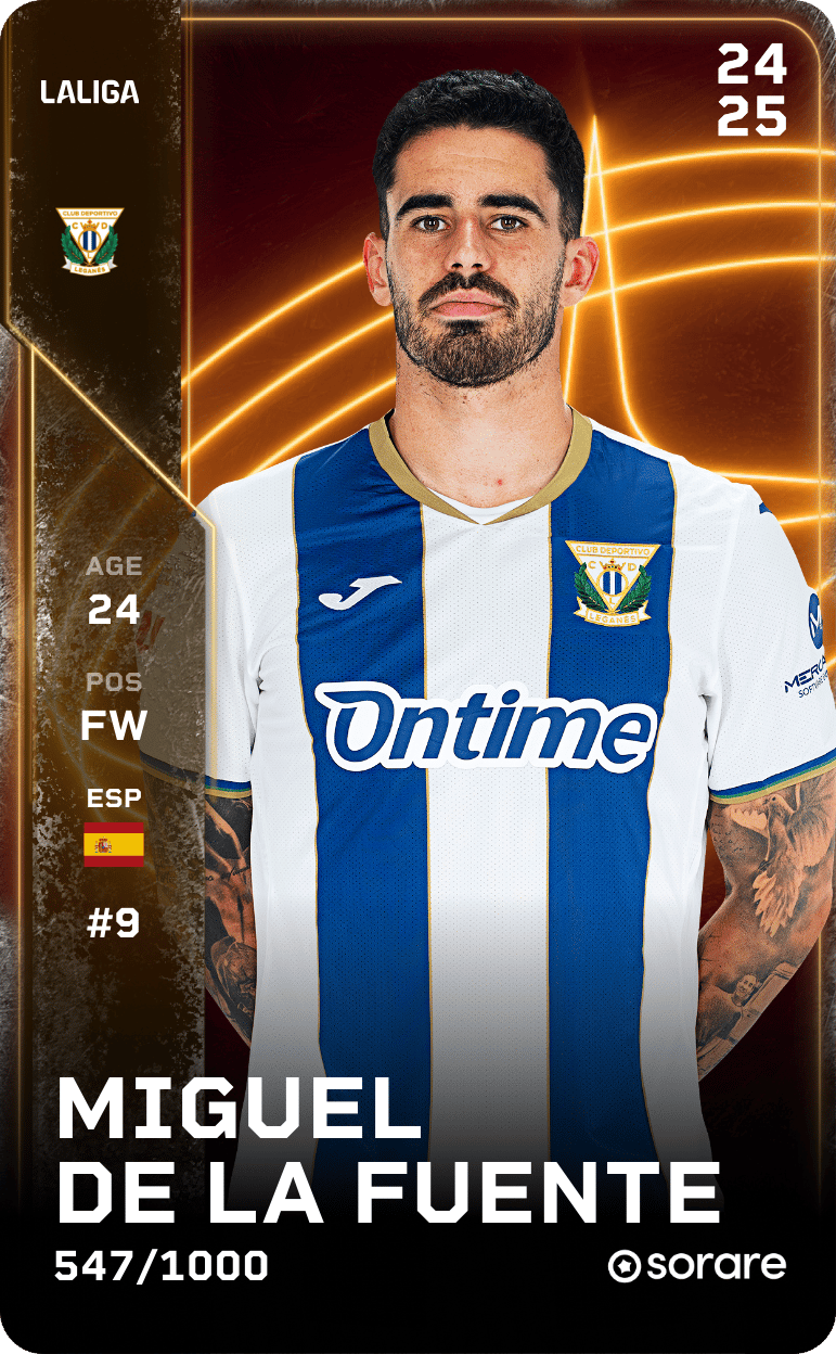 Miguel de la Fuente 2024-25 • Limited 547/1000