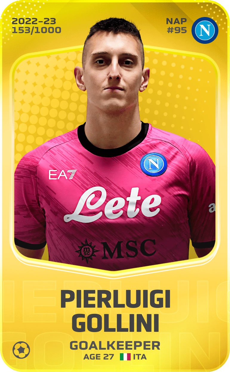 Pierluigi Gollini 2022-23 • Limited 153/1000