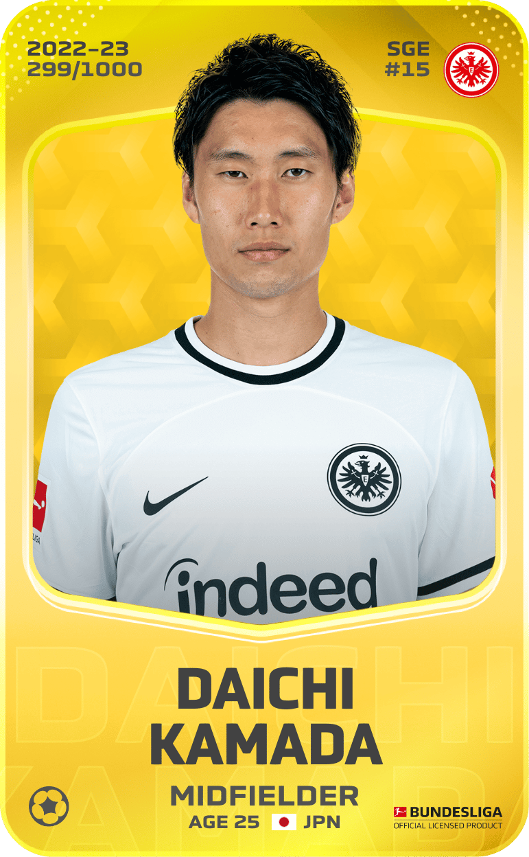 Daichi Kamada 2022-23 • Limited 299/1000