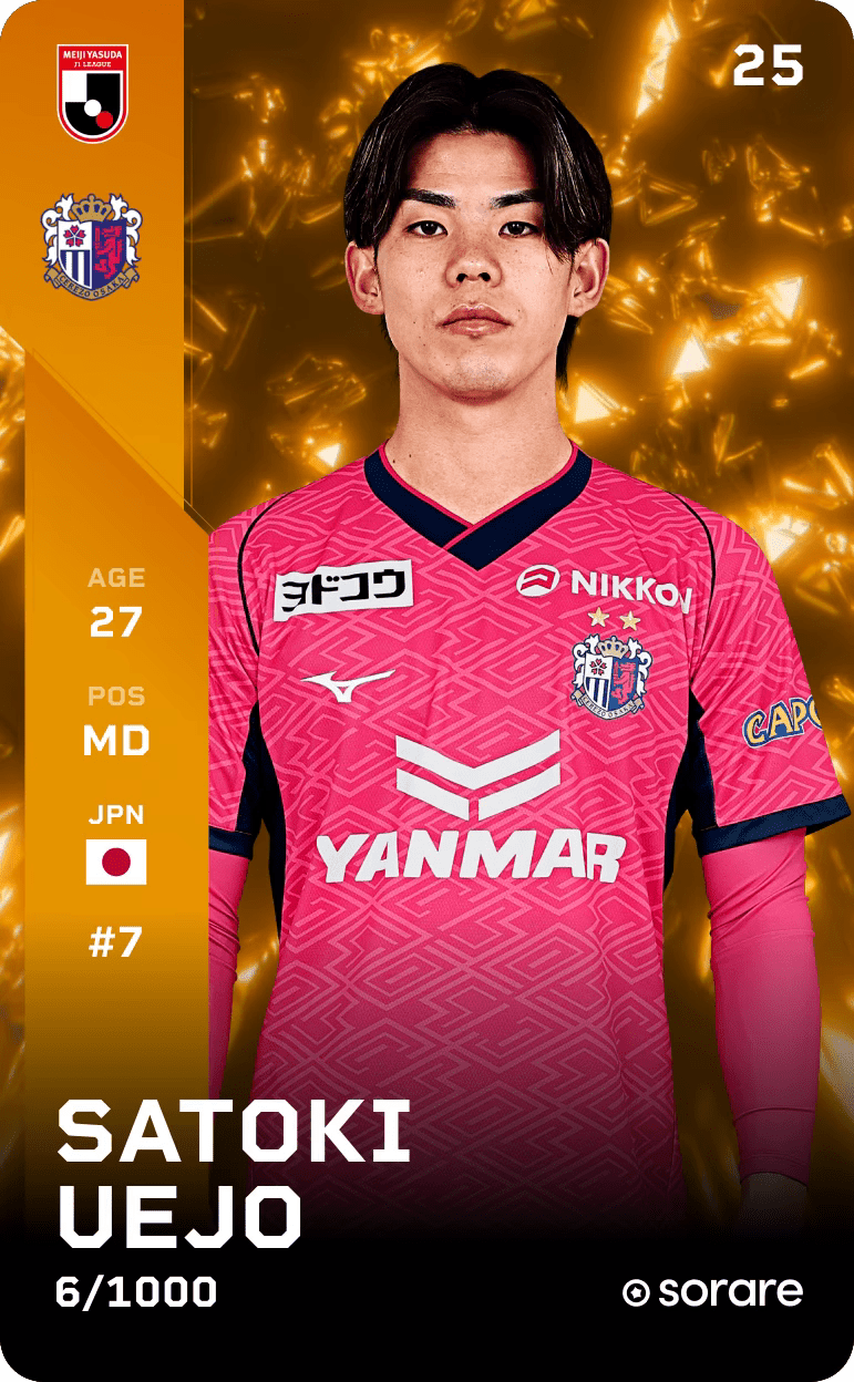 Satoki Uejo 2025-26 • Limited 6/1000